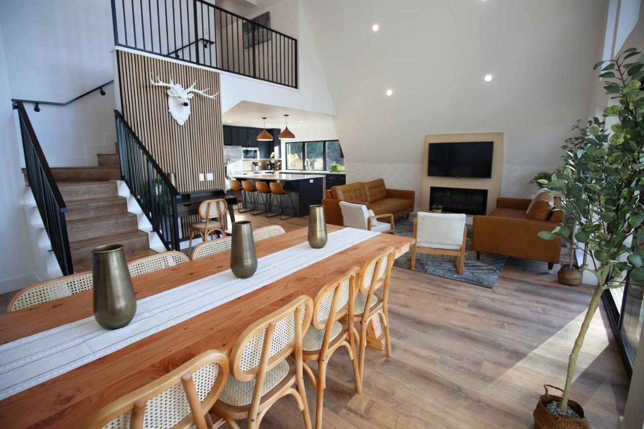오크허스트 High End A-Frame - Hot Tub - Awesome Views - Yosemite - Electric Vehicle Friendly - Sleeps 10 빌라 외부 사진