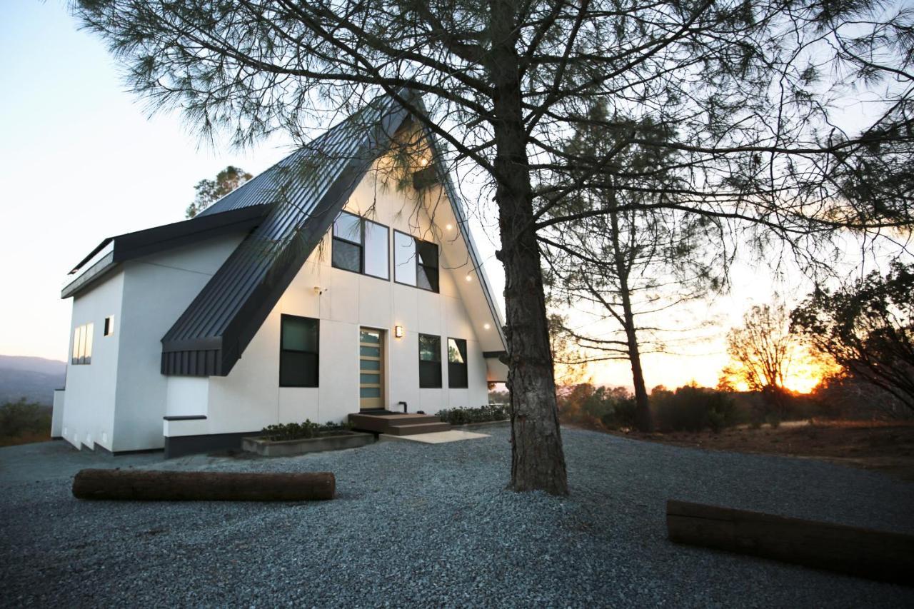 오크허스트 High End A-Frame - Hot Tub - Awesome Views - Yosemite - Electric Vehicle Friendly - Sleeps 10 빌라 외부 사진