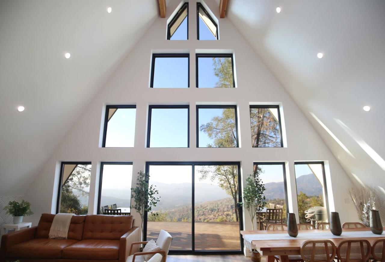 오크허스트 High End A-Frame - Hot Tub - Awesome Views - Yosemite - Electric Vehicle Friendly - Sleeps 10 빌라 외부 사진