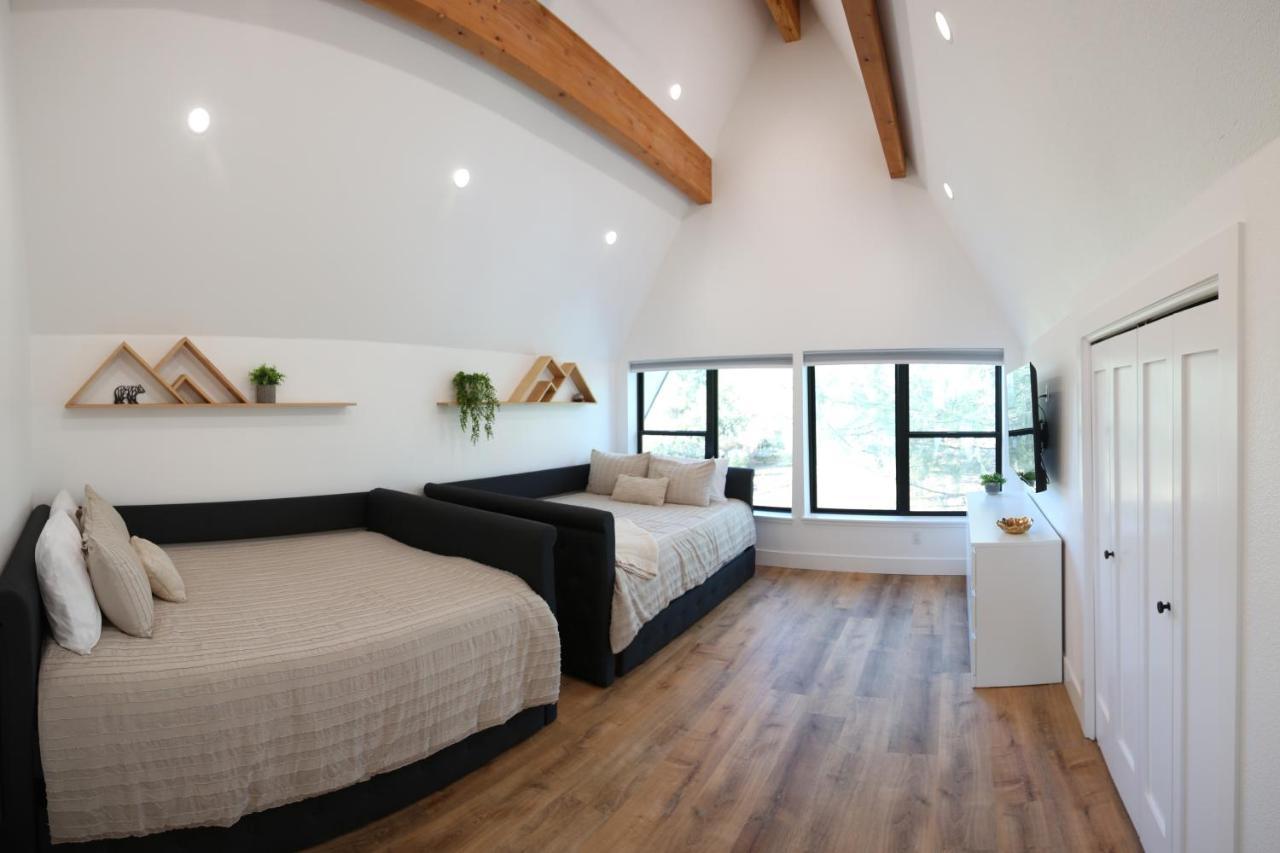 오크허스트 High End A-Frame - Hot Tub - Awesome Views - Yosemite - Electric Vehicle Friendly - Sleeps 10 빌라 외부 사진