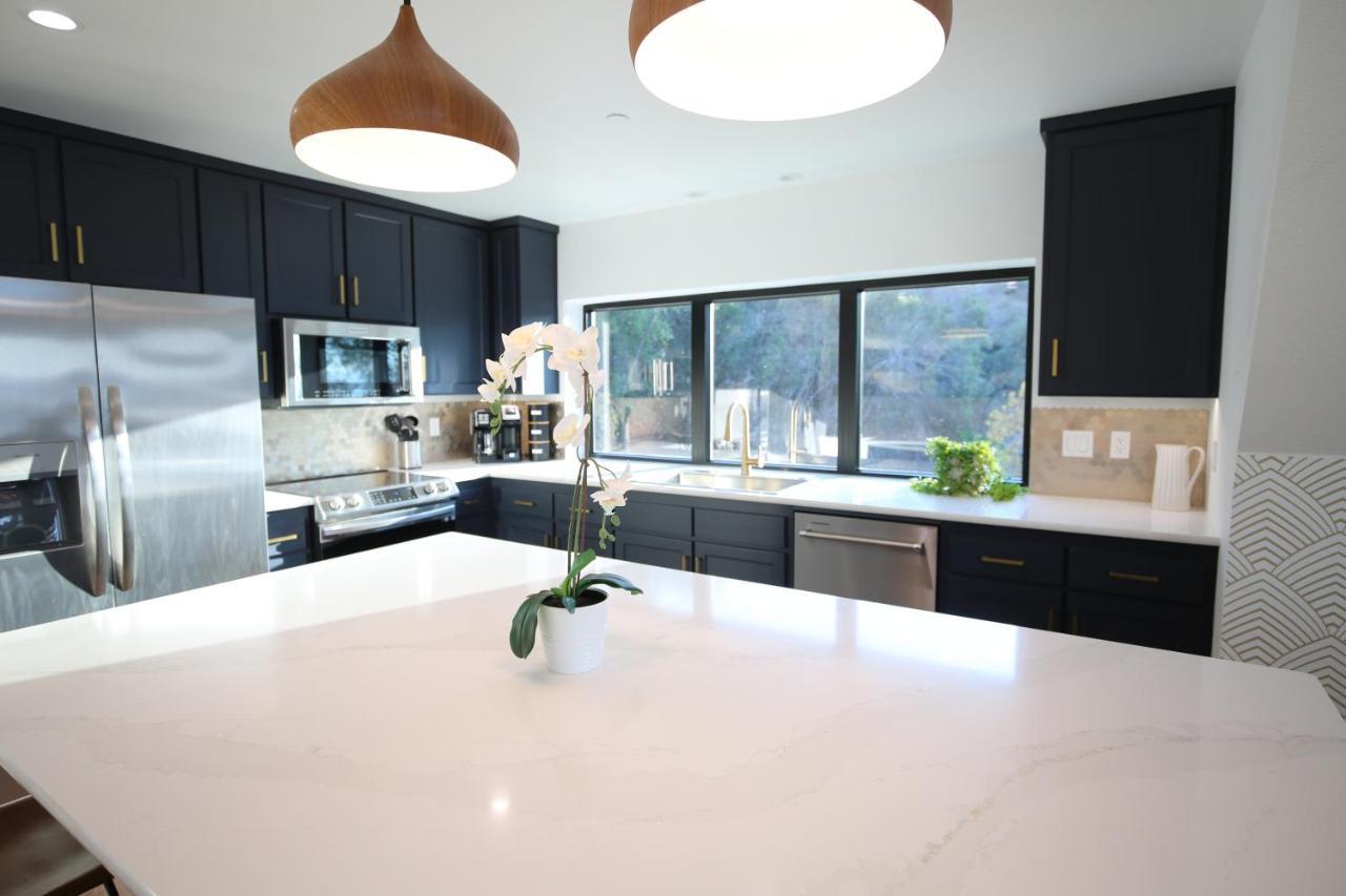 오크허스트 High End A-Frame - Hot Tub - Awesome Views - Yosemite - Electric Vehicle Friendly - Sleeps 10 빌라 외부 사진